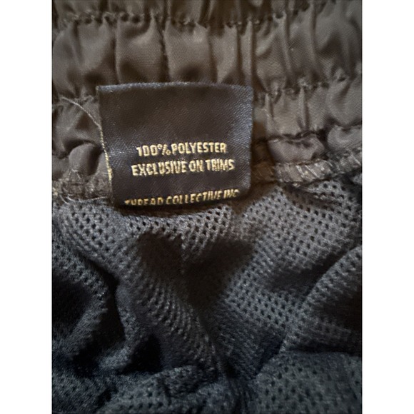 Parish Nation Track Suit Sz Large Pant Med Jacket Blue W Geometric Print Retro - Picture 12 of 16